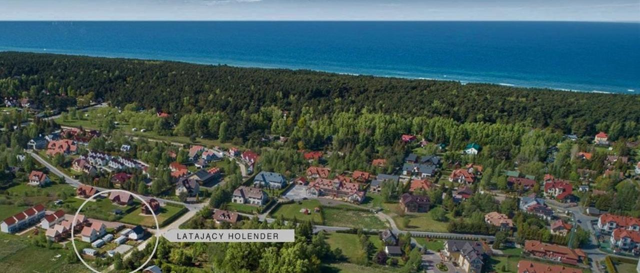 Domki Holenderskie ,, Latajacy Holender" Dębki Buitenkant foto